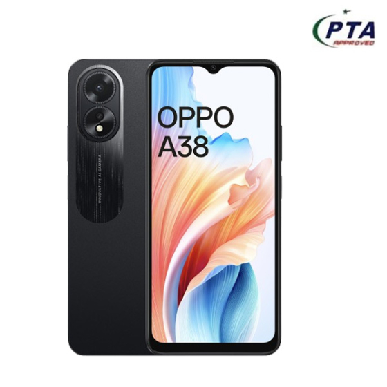 iShopping - Oppo A38 Dual Sim-Glowing Black-128GB - 6GB RAM