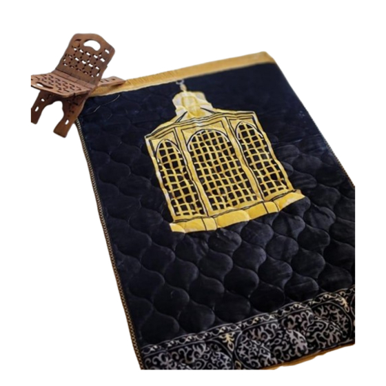 iShopping - MBN Textile Velvet Printed Prayer Mat