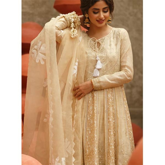 iShopping - Qalamkar Luxury Festive Lawn Collection 2020 3 Piece (EC-11)