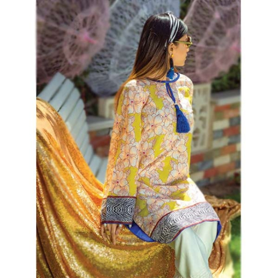 iShopping - Tarzz Zyra Lawn Collection 2020 1 Piece Lemon Zest (L20-S2-19)