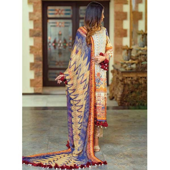 iShopping - Tarzz Zyra Lawn Collection 2020 3 Piece Icicle (L20-F1-02)
