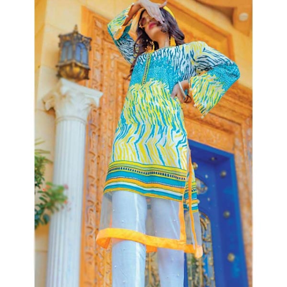 iShopping - Tarzz Zyra Summer Lawn Collection Vol.2 1 Piece Wild Lime (L20-S2-28)