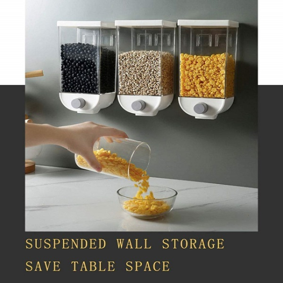 iShopping - Promax Wall Mounted Grain Dispenser - 1000ml