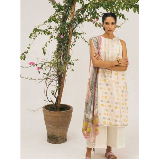 iShopping - Zara Shahjahan Coco Spring Summer Collection Embroidered Lawn 3 Piece (D-05B)
