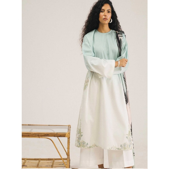iShopping - Zara Shahjahan Coco Spring Summer Collection Embroidered Lawn 3 Piece (D-09A)