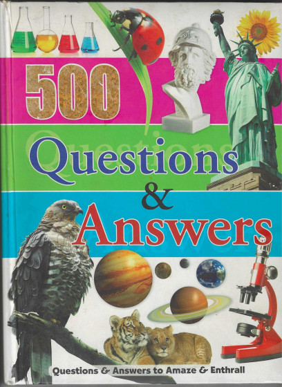 iShopping - 500 Questions and Answers For Animal Book