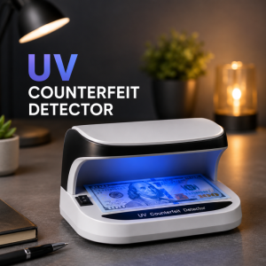 UV Counterfeit Portable Rechargeable Bill Checker Detector