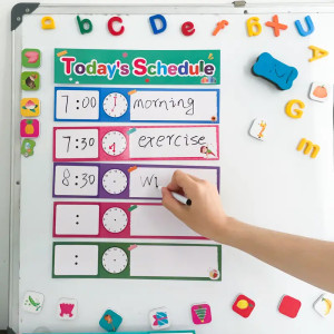 Artisticvalley Visual Schedule Pocket Chart Add-Ons Perfect for Classroom Decoration