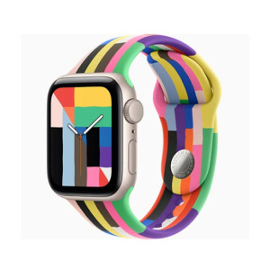 Apple Watch SE 3 Starlight Aluminum Case With Sport Band