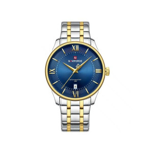 Naviforce Signature Formal Edition Watch For Men Two Tone - (NF-9272s-2)