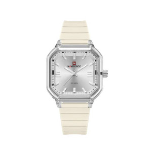 Naviforce Modern Muse Watch For Women Cream - (NF-6108-8)