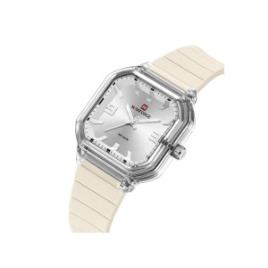 Naviforce Modern Muse Watch For Women Cream - (NF-6108-8)