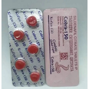 Black Cobra Delay Tablets For Men 150mg