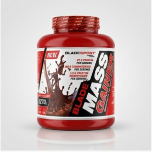 Blade Sport Blade Mass Gainer – Carbohydrate & Protein Powder (Chocolate Flavour 4000g | 3kg (6 lbs)
