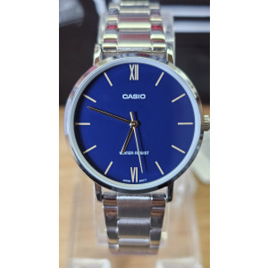 Casio Blue Dial Watch For Women (LTP-VT01D-2B)