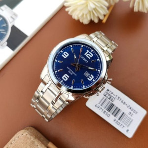 Casio Enticer Blue Dial Watch For Men (MTP-1314D-2A)