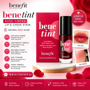 Benefit Benetint Rose-Tinted Lip & Cheek Stain 12.5ml