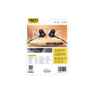 Vizo Kung Fu X2 Wireless Neckband Black