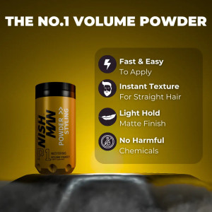 Nishman Texture Volume Powder Light Control P1 Medium Hold & Zero Shine 20gr