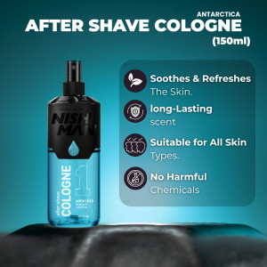 Nishman After Shave Cologne 01 - Antarctica (REBUL ICE)