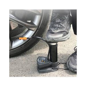 High Pressure Foot Air Pump with Gauge