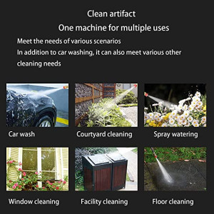 Cordless Powerful Pressure Washer (2 Battery+Brief Case)
