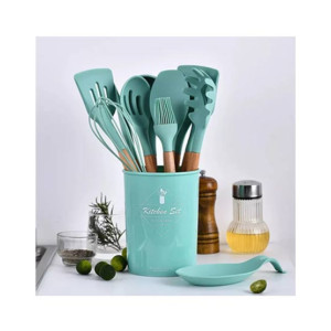 Silicone Utensils Kitchen Set 12 Pcs