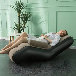 S Type Inflatable Sofa Portable Lounge Chair