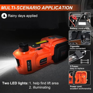Electric Hydraulic Car Jack Kit 5 Ton