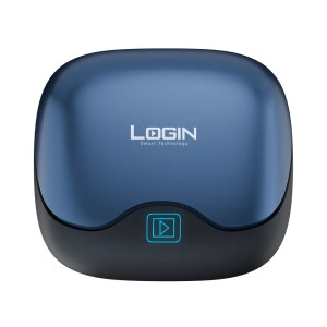 Login Optimus Earbuds Dark Blue (L-200)