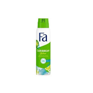 FA Caribbean Wave Lemon Deodorant Spray - 200ml
