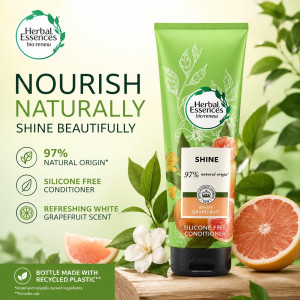 Letsshop Shine White Grapefruit Silicone Free Hair Conditioner - 275ml