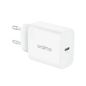 Oraimo 20W PowerCube 202 Fast Charger With Type-C To Type-C Cable White (OCW-5202ECC)