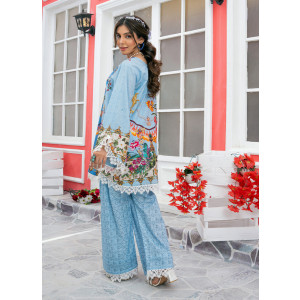 Ahlam Skyline Blossom Printed Lawn Kurta Set 2-Piece