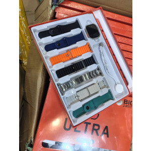 7 Belt 7 in 1 Ultra Smartwatch - Silver