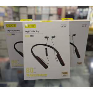 Sports Neckband Wireless Bluetooth Earphones Digital Display