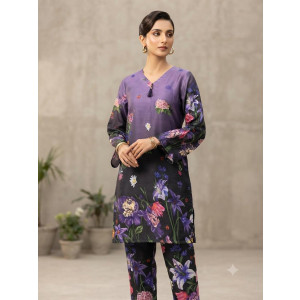 Doria Cordset 2 Piece Stitched Lawn Digital Printed Suit for Women