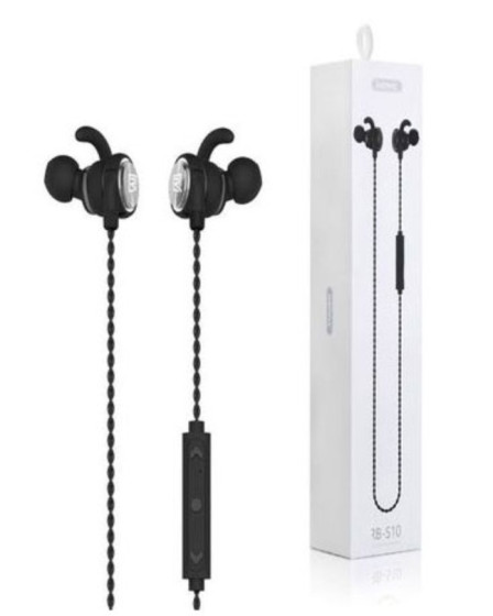 iShopping - Remax Bluetooth Wireless Sports Earbuds Black (RB-S10)