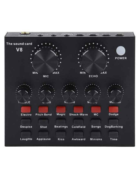 iShopping - Muzamil Store V8 Live Broadcast Sound Card