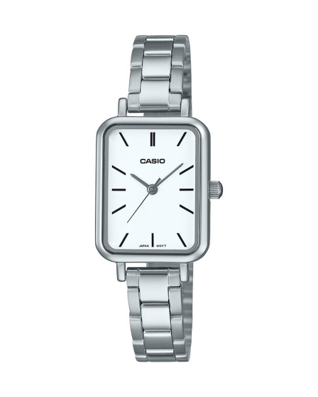 iShopping - Casio Analog Stainless Steel Watch For Women Silver (LTP-V009D-7E)
