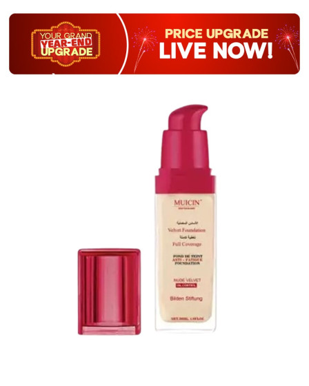iShopping - Muicin Nude Velvet Full Coverage Foundation Ivory - 30ml