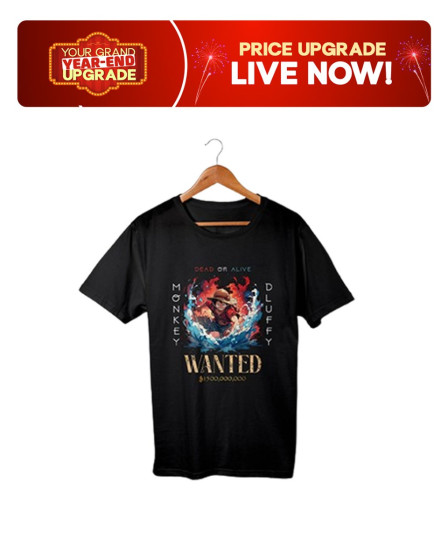 iShopping - Genteez Monkey D Luffy Digital Printed T Shirt For Men