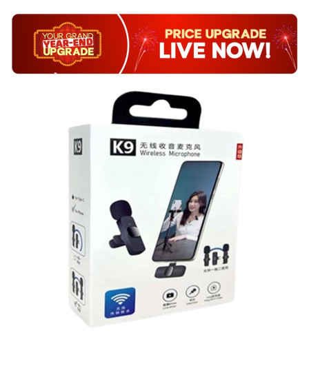 iShopping - K9 Dual Wireless Microphone Mic