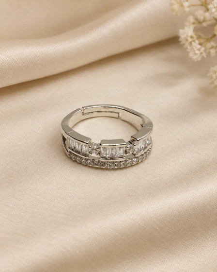 iShopping - House Of Nar Lunelle Baguette Zircon Ring