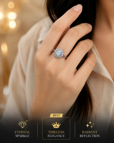 iShopping - House Of Nar Celestia Halo Ring