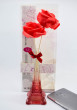 iShopping - ZS Store Fragrance Diffuser With Rose Flower Vase