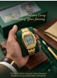 iShopping - Al-Salah Islamic Digital Watch with 5 Prayer Alarms, Countdown & Dual Time - Gold & Silver Stainless Steel