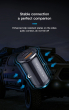 iShopping - KUULAA 42W Dual Ports PD + QC USB Fast Charging Car Charger Black