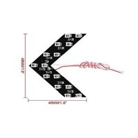 Al Ghafoor Car Side Mirror Arrow Indicator - Pair