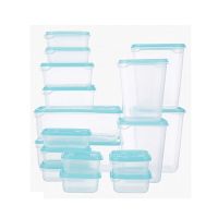 Hunza Mart Food Containers Home Box Feast 17 Piece  - Blue